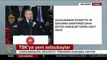 Cumhurbaşkanı Erdoğan: Dünyada hakkını almak için haklı olmak yetmez, güçlü olmamız lazım