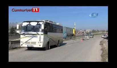 Ekmek almaya giden TIR sürücüsü dönerken canından oldu