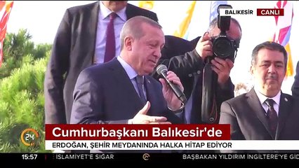 Cumhurbaşkanı Erdoğan: Kılıçdaroğlu'nun işi gücü yalan