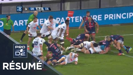 PRO D2 - Résumé Grenoble-Colomiers: 58-23 - J13 - Saison 2017/2018
