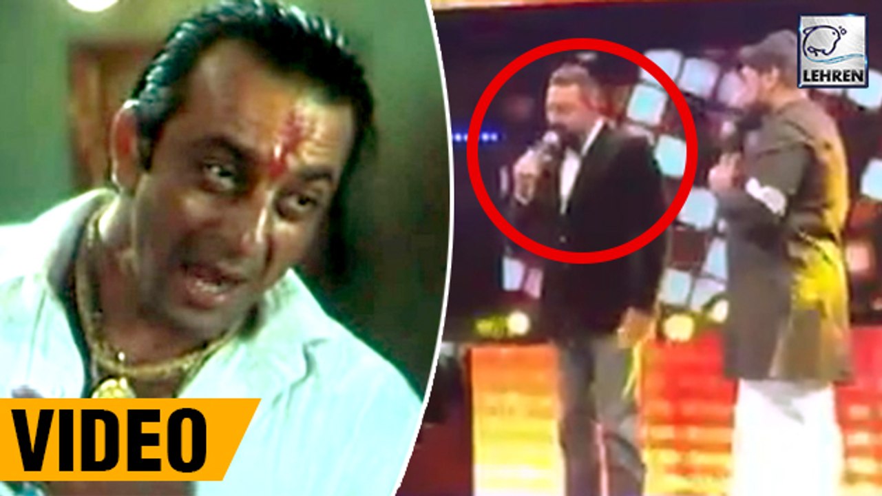 Sanjay Dutt Re-creates "Pachas Tola" Dialouge At Asian Movie Vision Awards 2017