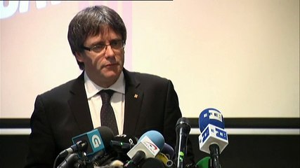 Puigdemont reaparece en Bruselas: “Estas elecciones marcarán el próximo siglo de nuestra historia"