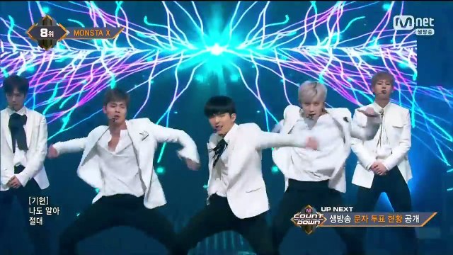 170427 엠카운트다운 몬스타엑스 아름다워 / MONSTA X BEAUTIFUL @ M Countdown