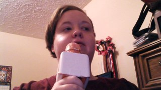 Me singing Alicia Keys on  my new microphone!