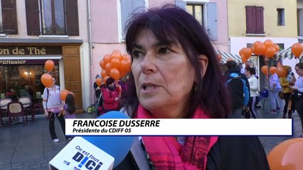 D!CI TV : lâcher de ballons à Gap en soutien aux femmes violentées