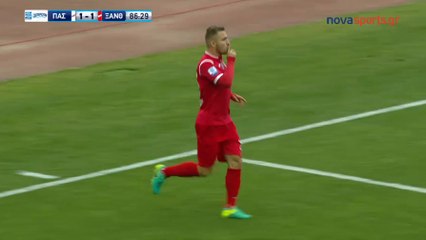 1-1 Erik Jendrišek AMAZING Goal  - PAS Giannina 1-1 Xanthi - 25.11.2017
