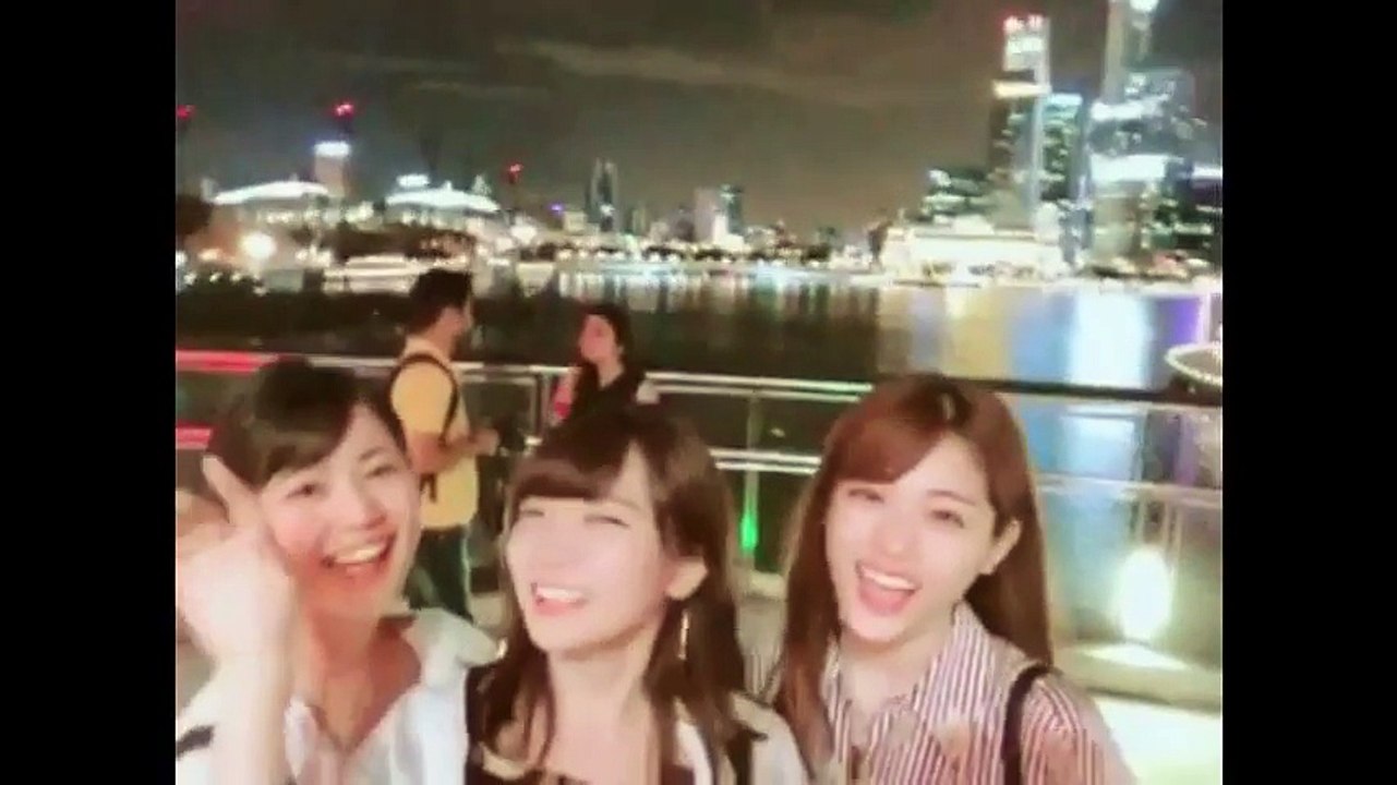 乃木坂46 生田絵梨花 秋元真夏 松村沙友里 シンガポールの様子 2017-11-25