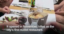 New...Nudist restaurant opens in Paris