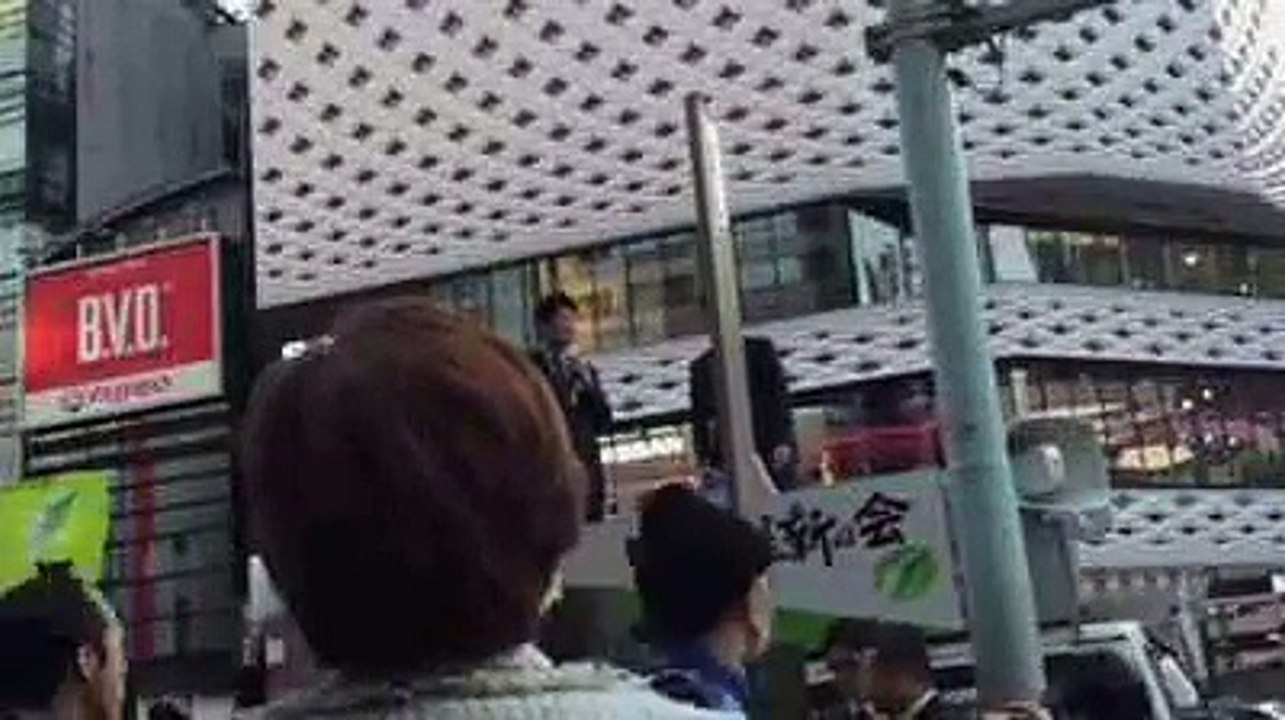 足立康史劇場「辻元清美を日本から追い出すッ！」銀座の神演説 2017年3月25日