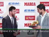 Watching Messi play for Barca extraordinary - Allegri