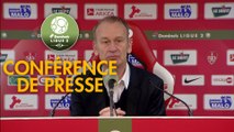 Conférence de presse Stade Brestois 29 - FC Sochaux-Montbéliard (1-0) : Jean-Marc FURLAN (BREST) - Peter ZEIDLER (FCSM) - 2017/2018