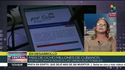 Piñeiro: Cuba vive toda una fiesta democrática