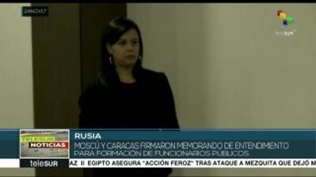 Rusia y Venezuela firman acuerdos bilaterales de cooperación