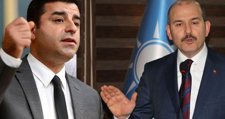 Soylu'dan Demirtaş'a: Madem Gençleri Düşünüyordun Dağa Götürülmelerine Engel Olsaydın!