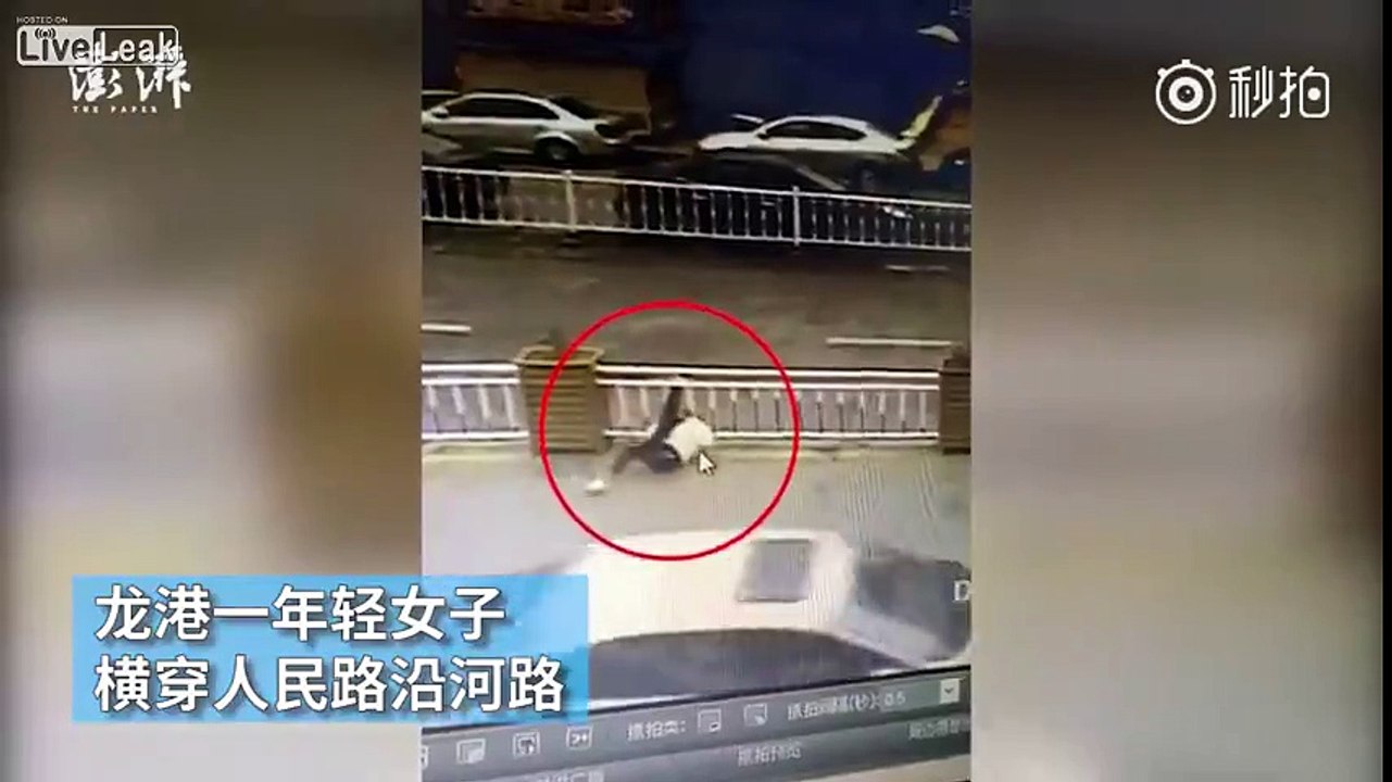 Woman gets head stuck in bars Dailymotion Video