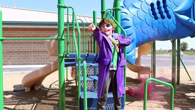 Joker Boy vs Two Face Joker - Real Life Superhero Movie | Superheroes | Spiderman | Superman | Frozen Elsa | Joker