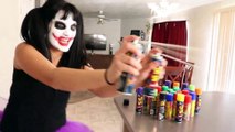 Joker Girl vs Joker Girl - Real Life Superhero Movie | Superheroes | Spiderman | Superman | Frozen Elsa | Joker