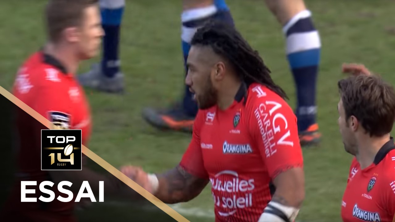 TOP 14 - Essai de Ma'a NONU (RCT) - Castres - Toulon - J11 - Saison 2017/2018