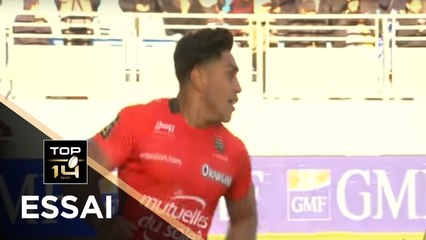 TOP 14 - Essai de Malakai FEKITOA (RCT) - Castres - Toulon - J11 - Saison 2017/2018