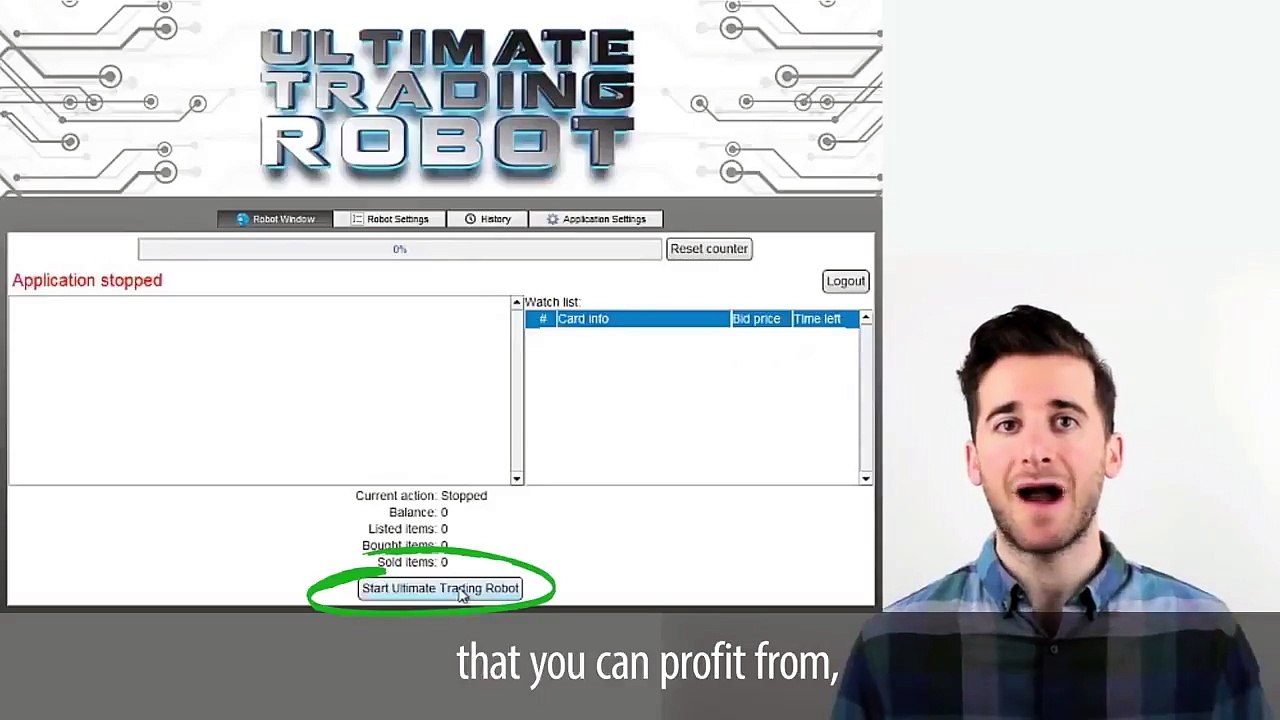FIFA 18 ULTIMATE TEAM MILLIONAIRE TRADING ROBOT! - MAKE OVER 100K A DAY ON FIFA 18 | FUT Millionaire