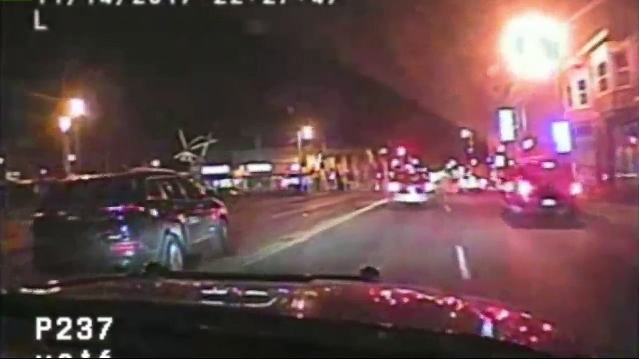 Dashcam Video Shows Pursuit That Ended in Arres...