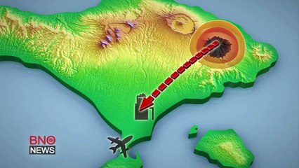 Mount Agung Erupts on Indonesia's Bali Island, Some Flights Canceled
