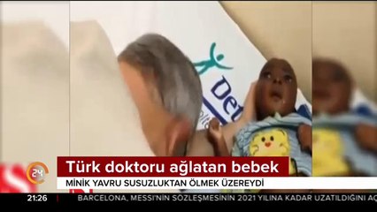 Türk doktoru ağlatan bebek