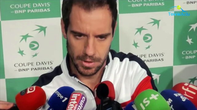 Coupe Davis 2017 - FRA-BEL - Richard Gasquet : Avec Pierre-Hugues Herbert, on savait qu'on était attendu sur ce double inattendu
