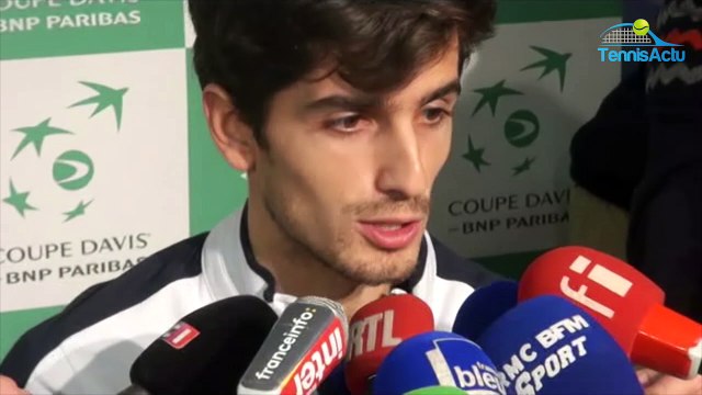 Coupe Davis 2017 - FRA-BEL - Pierre-Hugues Herbert: Richard Gasquet est un magicien