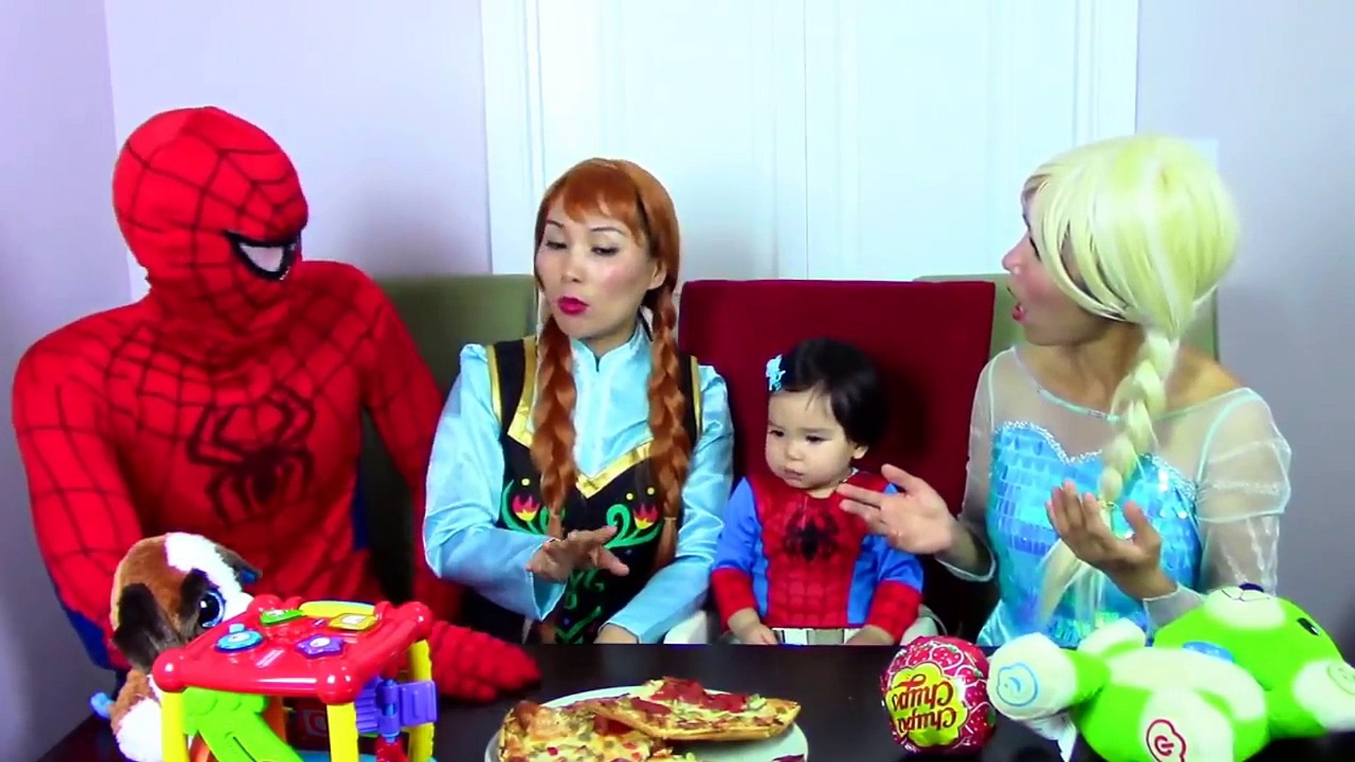 スパイダー赤ちゃん病院緊急 W 冷凍エルザ ドクタースパイダーマン ピンクメイデイ パーカー 悪事を働きます Video Dailymotion