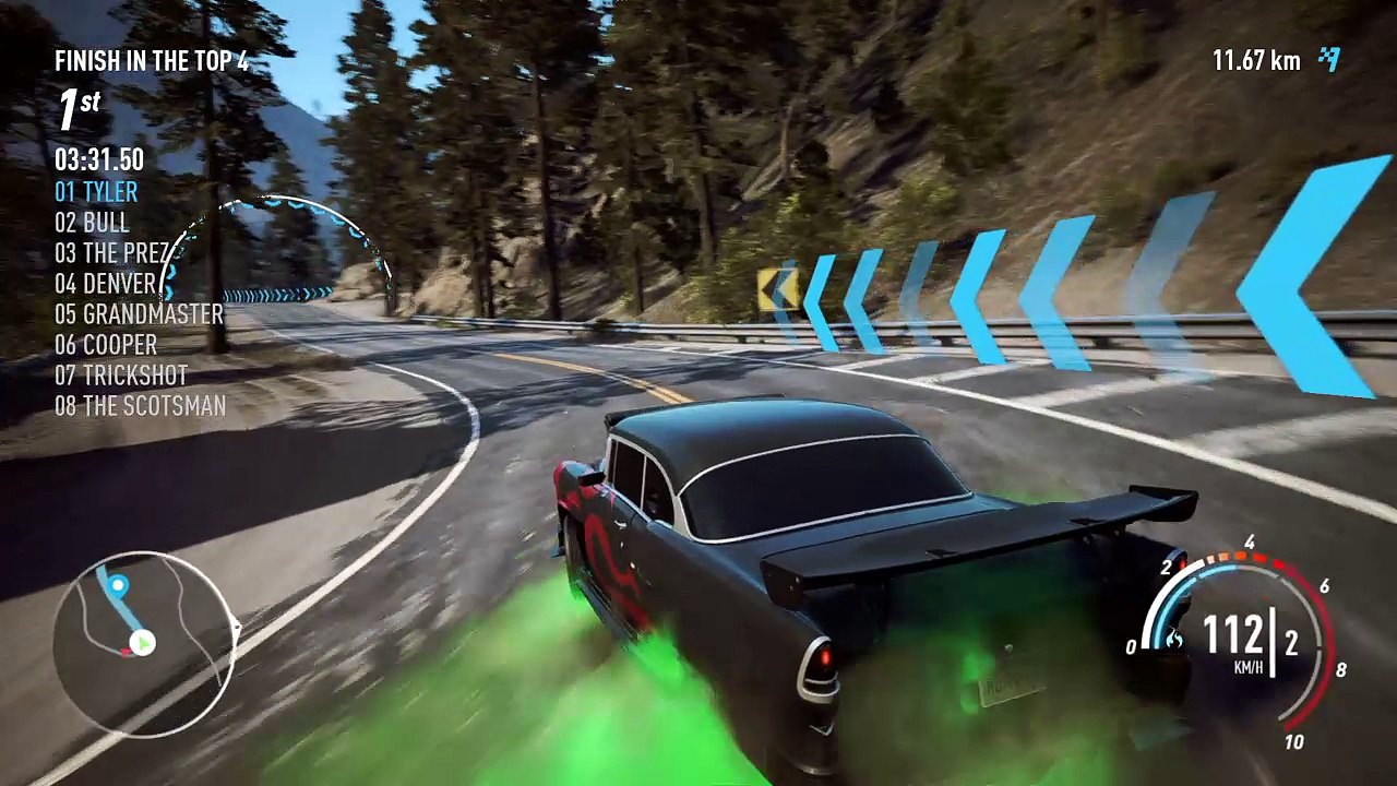 Nfs payback nova off a cliff