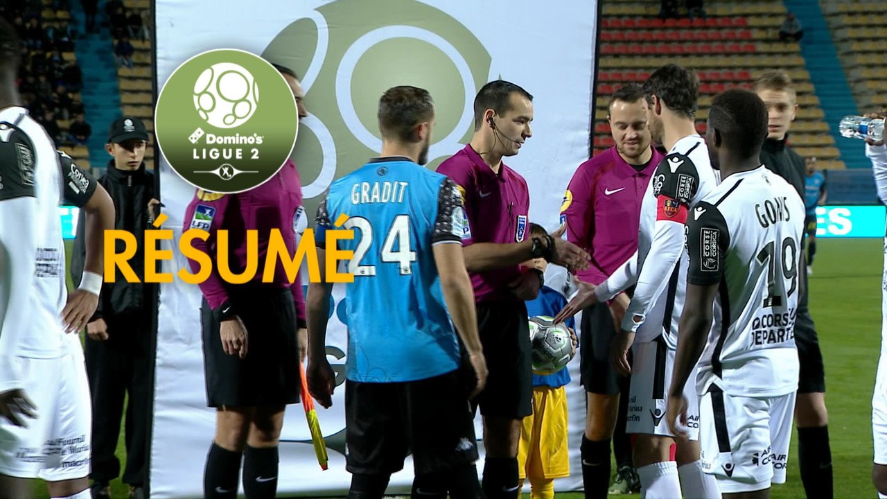 Tours FC - Gazélec FC Ajaccio (1-2)  - Résumé - (TOURS-GFCA) / 2017-18