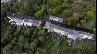 Drones search for future Ystalyfera landslips-BBC News