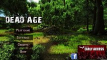 DEAD AGE Gameplay Zombie Survival Management | Lets Play Dead Age Part 1? (PC)