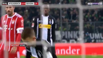 ملخص مباراة الاثارة بَايْرنْ مِيُونِيخ و بْورُوسِيِا مُونْشنغْلادْبَاخ شاشة كاملة  جنون عصام الشوالي