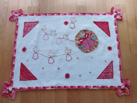 Mantelito campanas navideñas parte VIII y última