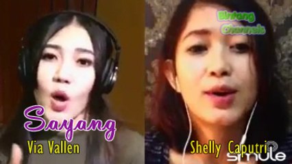 Dua Bidadari Cantik Duet Sayang Terbaik Via Vallen Shelly Caputri