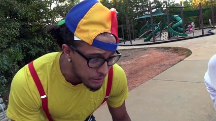 A FUN DAY AT THE PARK TURNS INTO A FUNNY PROBLEM! SILLY STRING, AND MARSHMALLOW FLUFF!!