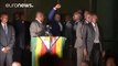 Mnangagwa returns to Zimbabwe to be sworn in as president