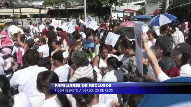 Familiares de reclusos piden respeto a derechos de reos