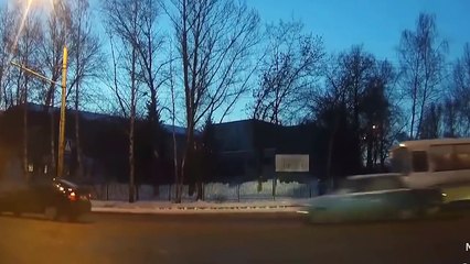 أخطر وأقوى حوادث السير  في روسيا 2017 ## 14