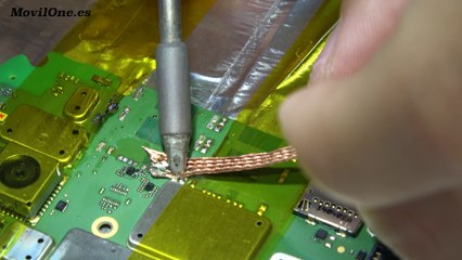 Motorola Moto E reparar lector SIM