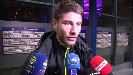 Paul Lasne après MHSC 3-0 LOSC