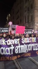 Download Video: Istanbul Protesters March in Protest of Violence Against Women