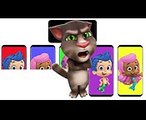 Learn Colors Bubble Guppies Gil Molly Oona Sea Animals Surprise phones Finger Family Song