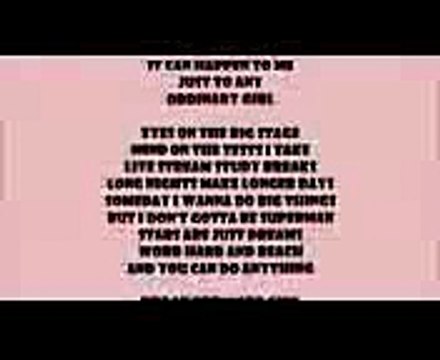 Ordinary Girl - Annie LeBlanc - Lyrics