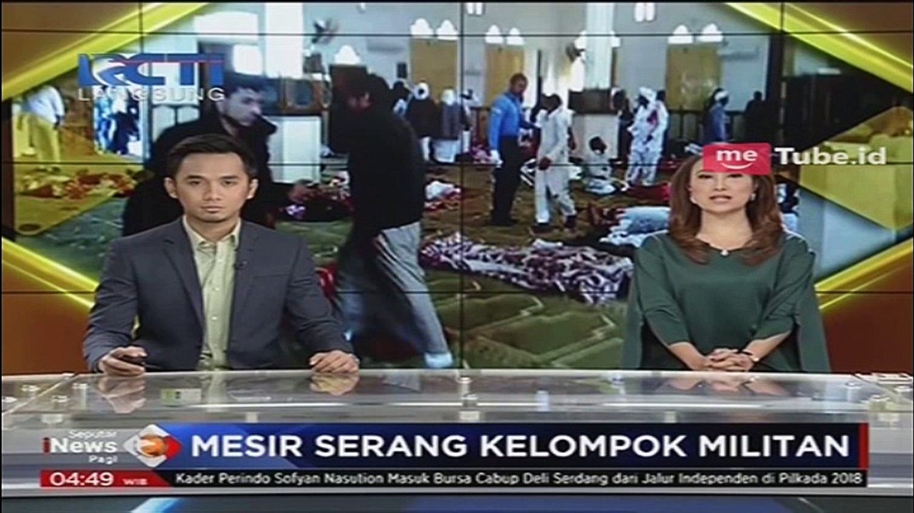Mesir Serang Kelompok Militan