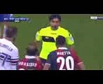 Arbitro Colpisce Quagliarella in Bologna - Sampdoria