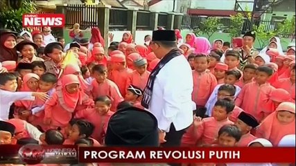 Program Revolusi Putih Masuk dalam Anggaran Belanja DKI Jakarta 2018