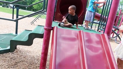 2 YEAR OLD SON RUNS AWAY FROM MOMMY AT THE PARK!!